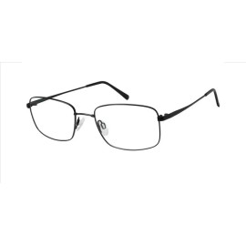 Charmant New CHARMANT ARISTAR Eyeglasses AR16258 538 Black Metal Optical Frame 52-19-140
