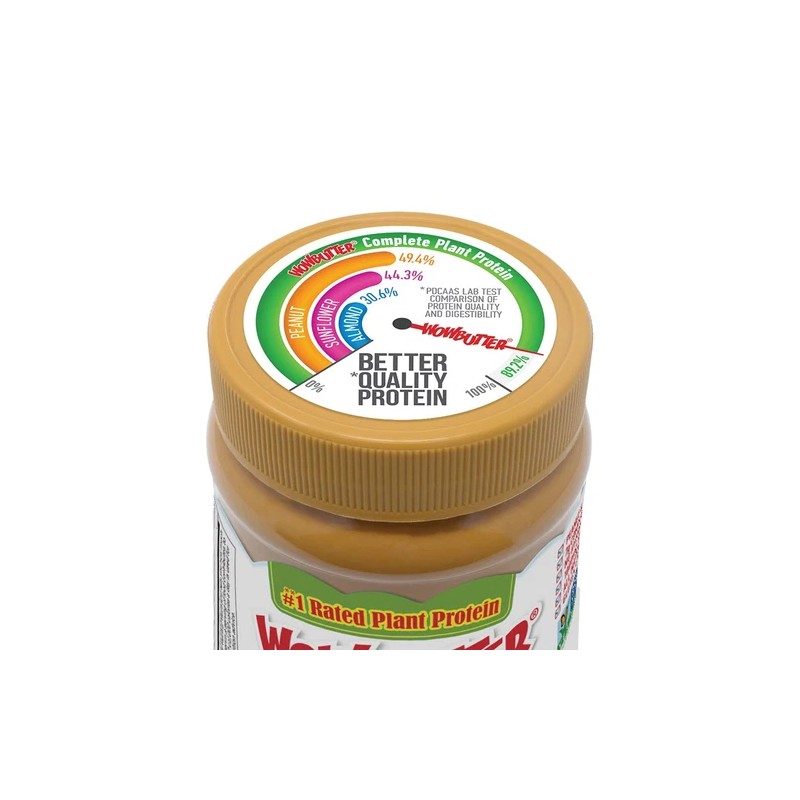 Wowbutter Peanut Free Crunchy Spread 17.6oz Nut Free Vegan Gluten