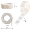 3000pcs Glue Point Clear Balloon Glue Removable Double Sided Adhesive