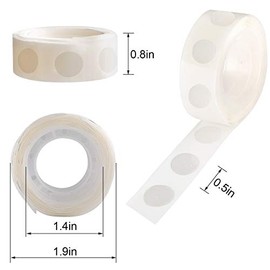 3000pcs Glue Point Clear Balloon Glue Removable Double Sided Adhesive Dots Tape for Craft Decoration