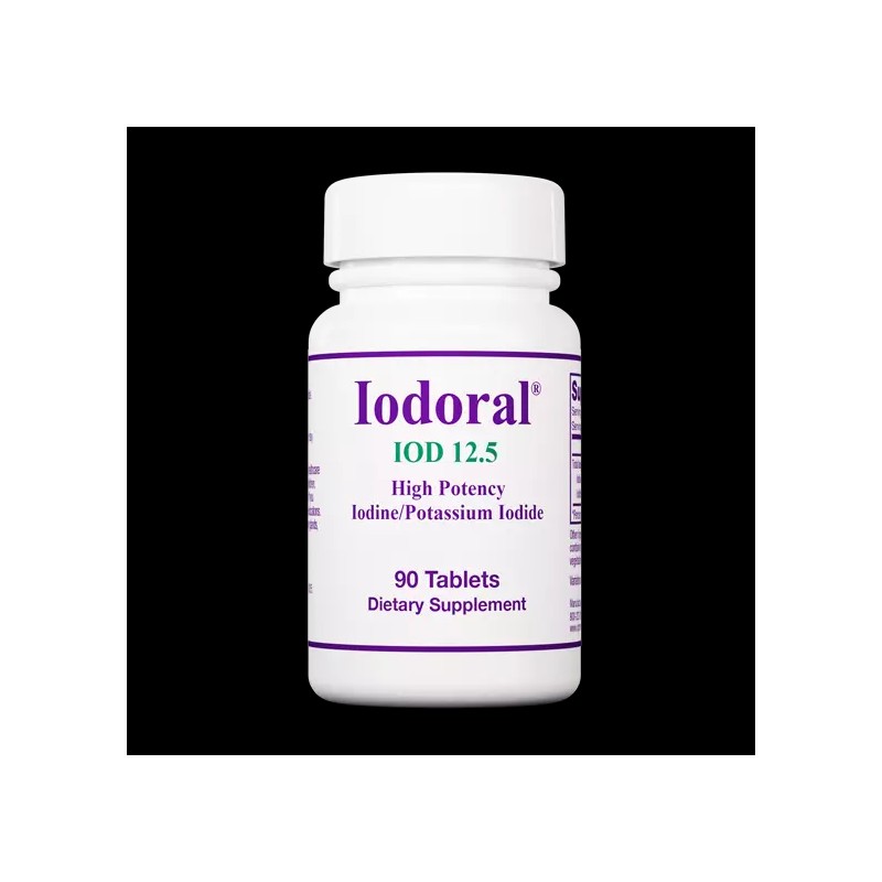 Iodoral® IOD-12.5 90 Tablets Optimox
