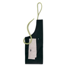 höfats - Grillschürze mit hochwertigem Bergseil | Kochschürze | Latzschürze | Baumwolle | für Grillen und Küche | inkl. Leinentuch