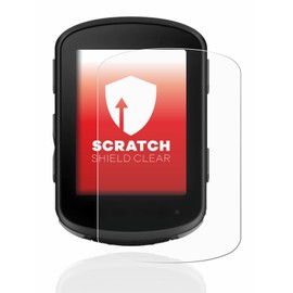 upscreen Scratch Shield Screen Protector compatible with Garmin Edge 540 / Edge 840 - HD-Clear, Anti-Fingerprint