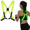 Light Up Suspenders LED Safety Lights for Walking at Night,