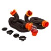 CAMCO RHINOFLEX 20' SEWER HOSE KIT W/ 4 IN 1 ELBOW CAPS