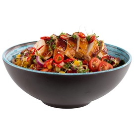 APS 85208 Melamine Bowl Cancun / Serving Bowl for Many Foods, 24 cm x 24 cm x 9 cm