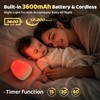Egg Light for Nursery, 10 Brightness+10 Colors Egg Night Light