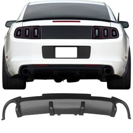 Rear Bumper Diffuser Compatible with 2013-2014 Ford Mustang California Special CS Boss302 PP Splitter Spoiler Valance Chin Diffuser Body kit by IKON MOTORSPORTS
