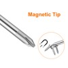HARFINGTON 2pcs PH0 Phillips Screwdriver #0 6.3" Magnetic Screwdrivers 3"