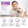 Dog Calming Pheromone Collar Set of 3,Relieves Anxiety,Keeps Dog Quiet,Foldable