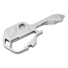 WANGCL 24-in-1 Mini Multitool Key Shape Stainless Steel Outdoor for