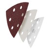 KSP-Tec KSP-Tec105 Stck Delta-Schleifdreiecke + 14 Schleifstreifen 93 x 93
