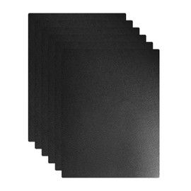 BBQ Grill Mat - Set of 6 40 x 30 cm Grill Mats for Gas Grill, Reusable Non-Stick Grill Film for Gas Grill, Can Be Cut to Size, Dishwasher Safe, Heat Resistant for Charcoal Grill & Oven