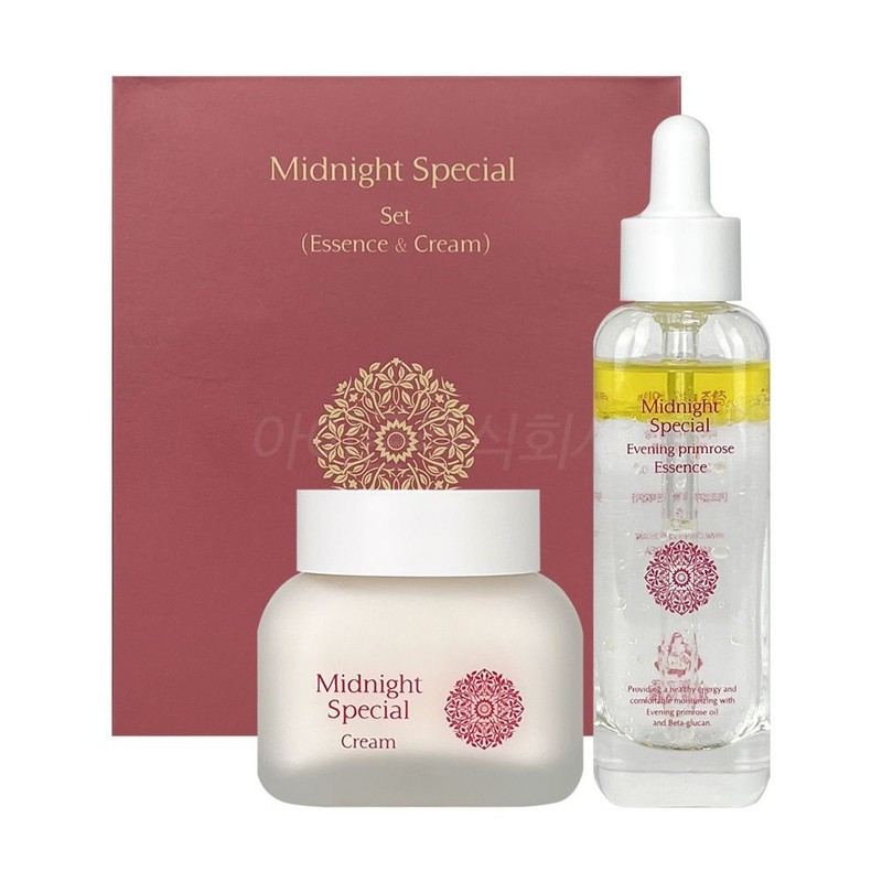 Charmzone 참존 미드나이트 스페셜 세트 (에센스30ml+크림50ml) Charmzone Midnight Special Set