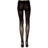 GUNZE SABRINA ACTI-FIT Women's Stockings, Jet Black, 25 Denier, Same
