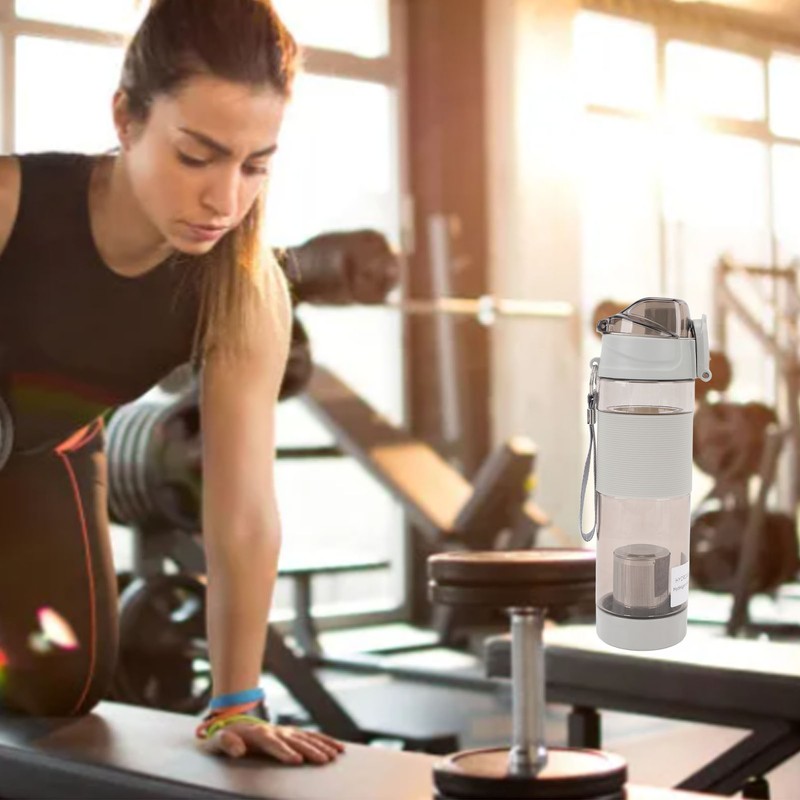 Hydrogen Water Bottle 304 Stainless Steel Alkaline Filter Leak Proof