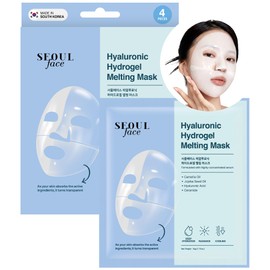 Dermal Mascarilla de Gel de Hidrogel Fundente con cido Hialur nico