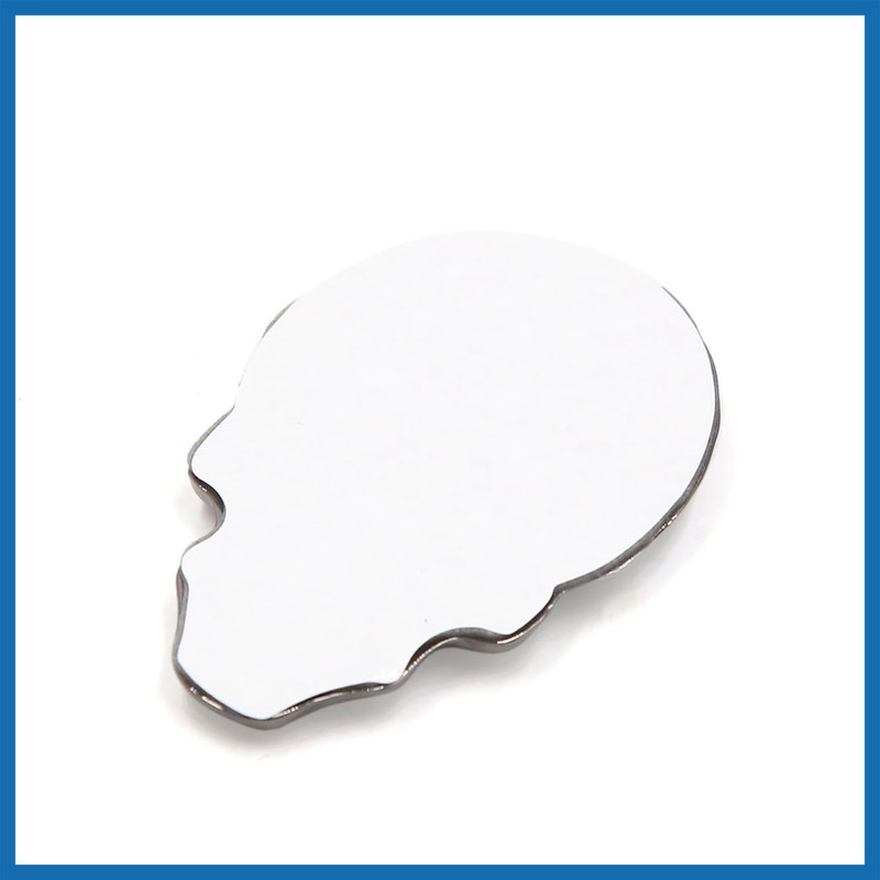 A ABSOPRO Car 3D Emblem Badge Decal Skeleton Skull Bone