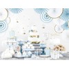 PartyDeco Mini Kuchenständer mit Glocke 5x7cm 3er Set -Etagere aus
