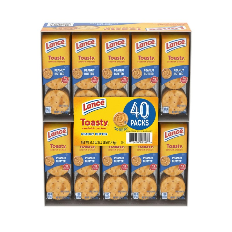 Peanut Butter Sandwich Crackers, 1.29 oz., 40