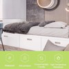 UFURMATE Flush Mount Door Pull, 2PCS Zinc Alloy Pocket Door