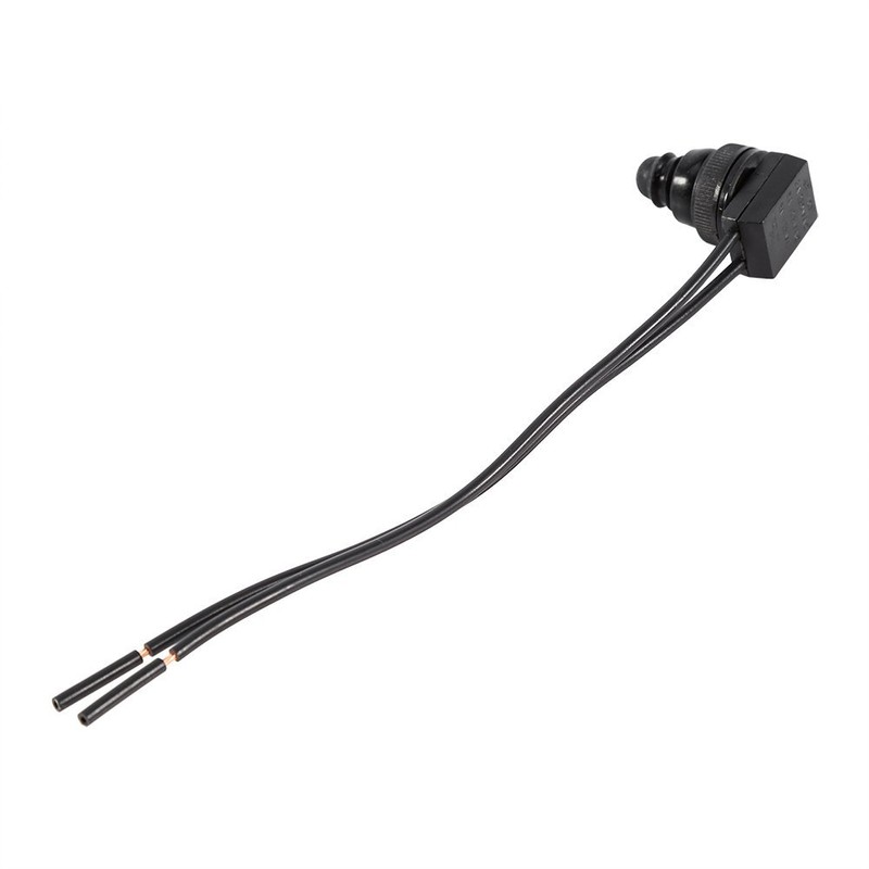 Yosoo 5Pcs 12V Interruptor Encendido/Apagado del Botón de la Impermeable