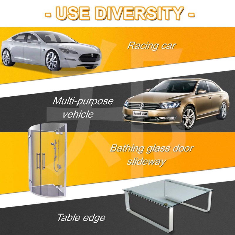 Car Door Edge Protector, 5M Car Edge Trim Rubber Seal