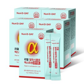 Nutri D Day Real Alphacyclo Dextrin Light 14 sachets x 5, total 70 sachets / 뉴트리디데이 리얼 알파시클로 덱스트린 라이트 14포x5개 총 70포