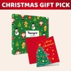 HAPPYPOP Christmas Gifts for Kids - Cow Print Christmas Stockings