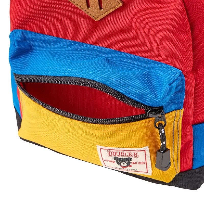 Mikihouse 60-8232-140 Double Bee Rucksack, Plain, Bear, Boys, Girls, Kindergarten,