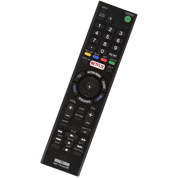 Smartby RMT-TX100U Universal Remote Control for Sony-TV-Remote All Sony LCD