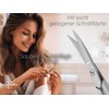 Professional Nail Scissors Left-Handed - Stainless Steel - Curved Sharp
