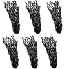 Pool Table Pocket Nets, Black Cotton, Set of 6, Billiards