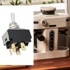 Micro Traders 1pc 4-Pin 2-Position Lever Switch Self-Locking Toggle Switch