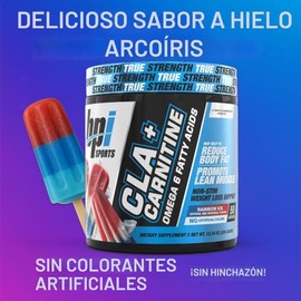 BPI Sports CLA+Carnitina - CLA L Carnitina y Ácido Linoleico - Suplemento de L Carnitina para Pérdida de Peso, Metabolismo y Músculo Magro - Sin Cafeí