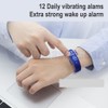 eSeasongear VB80 Plus 12 Alarm Vibrating Watch, Silent Wake Up
