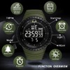 KXAITO Men's Watches Sports Outdoor Waterproof Military Watch Date Multi