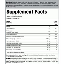 2X Electrolyte Gummies 90 Lemon Flavored Gummies Vegan Non GMO Gluten Free