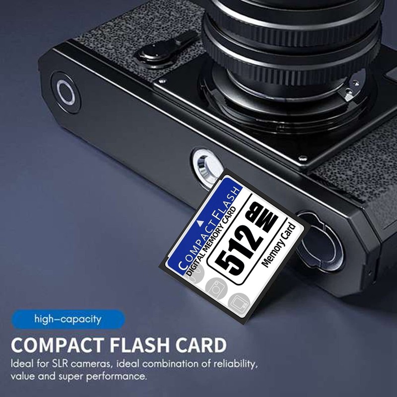 256MB Compact Flash Memory Card for Camera, Advertising Machine, Industrial