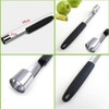 1Pc Black Stainless Steel Core Seed Remover Fruit Apple Pear
