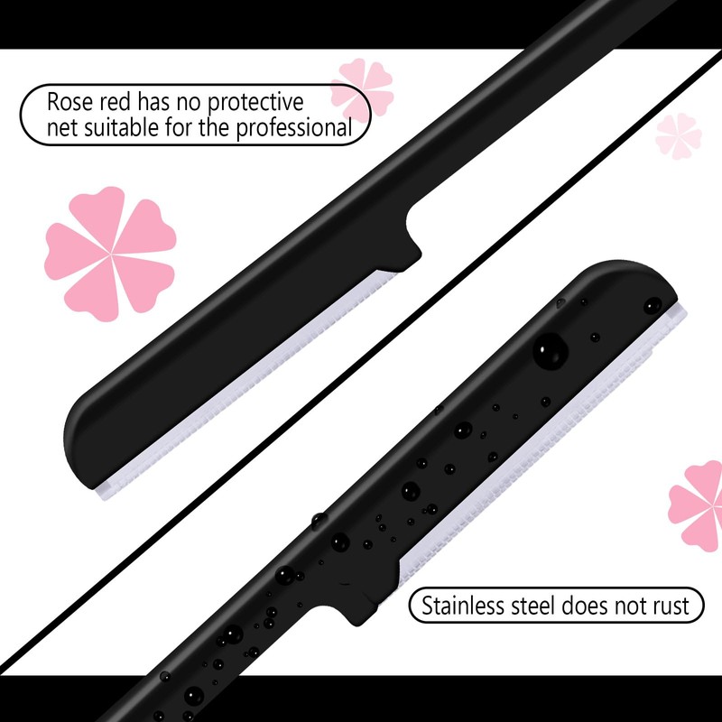 10 Pieces Eyebrow Razor for Women Facial Shaver Razor Brow