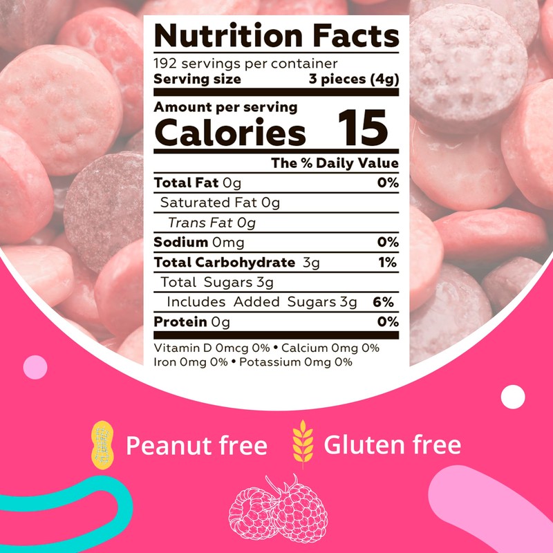Razzles Candy Gum - 1.7LB Bag of Original Fruit-Flavored Bubble