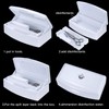 (White) - Nail Tools Plastic Disinfection Box Beauty Tool Disinfection