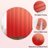 Uiiooazy Shower Curtain, Red, Shower Curtain, Gradient Dark Red to