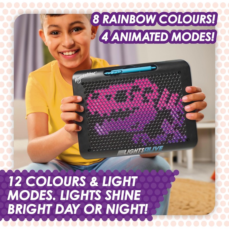 Megasketcher Tomy Lights Alive | Light Up Drawing Pad for