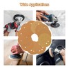 SUPBICCO 5 Inch 8 Hole Sanding Discs Hook and Loop,