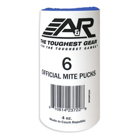 A&R Sports 6- Pack Blue Mite Pucks Shrink Wrapped