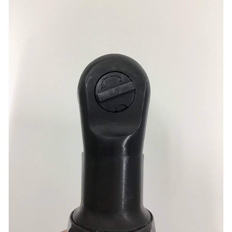 KAWASAKI TOOLS 3/8" Air Mini Ratchet Wrench KPT-6017 Black