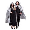 Domino Cape with Hood Dawn Taglia Unica grey