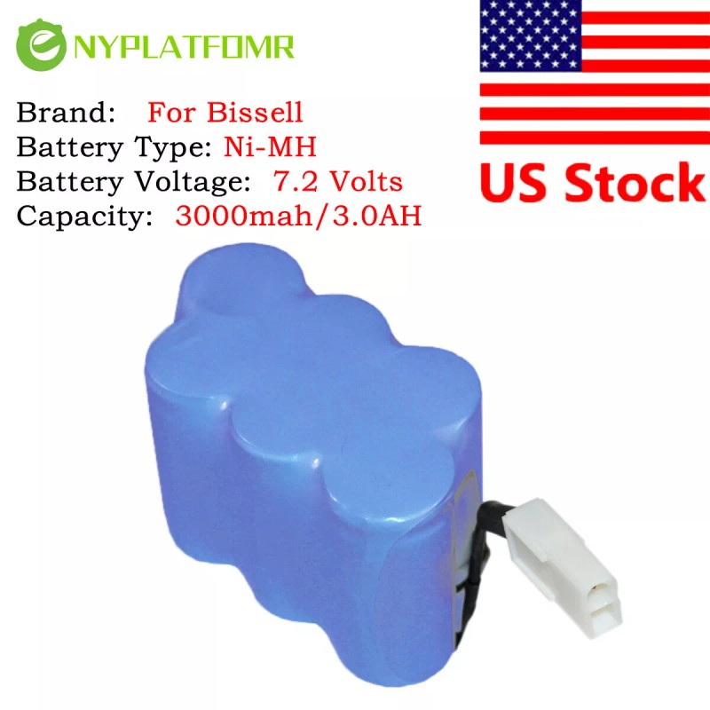 for Bissell Battery For Bissell 2880 Series 3.0AH NI-MH Perfect